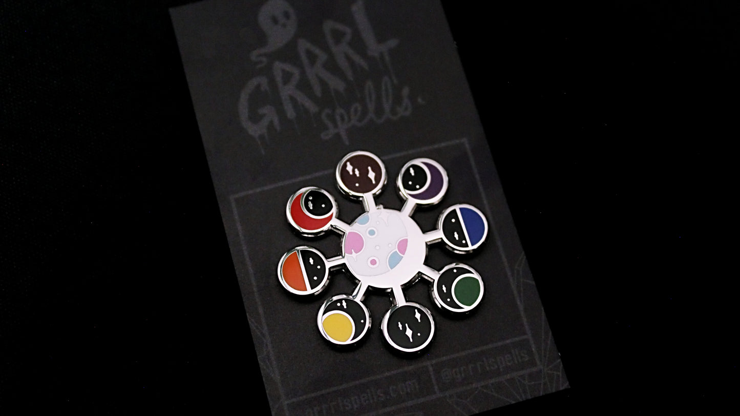 Pride Moon Pin