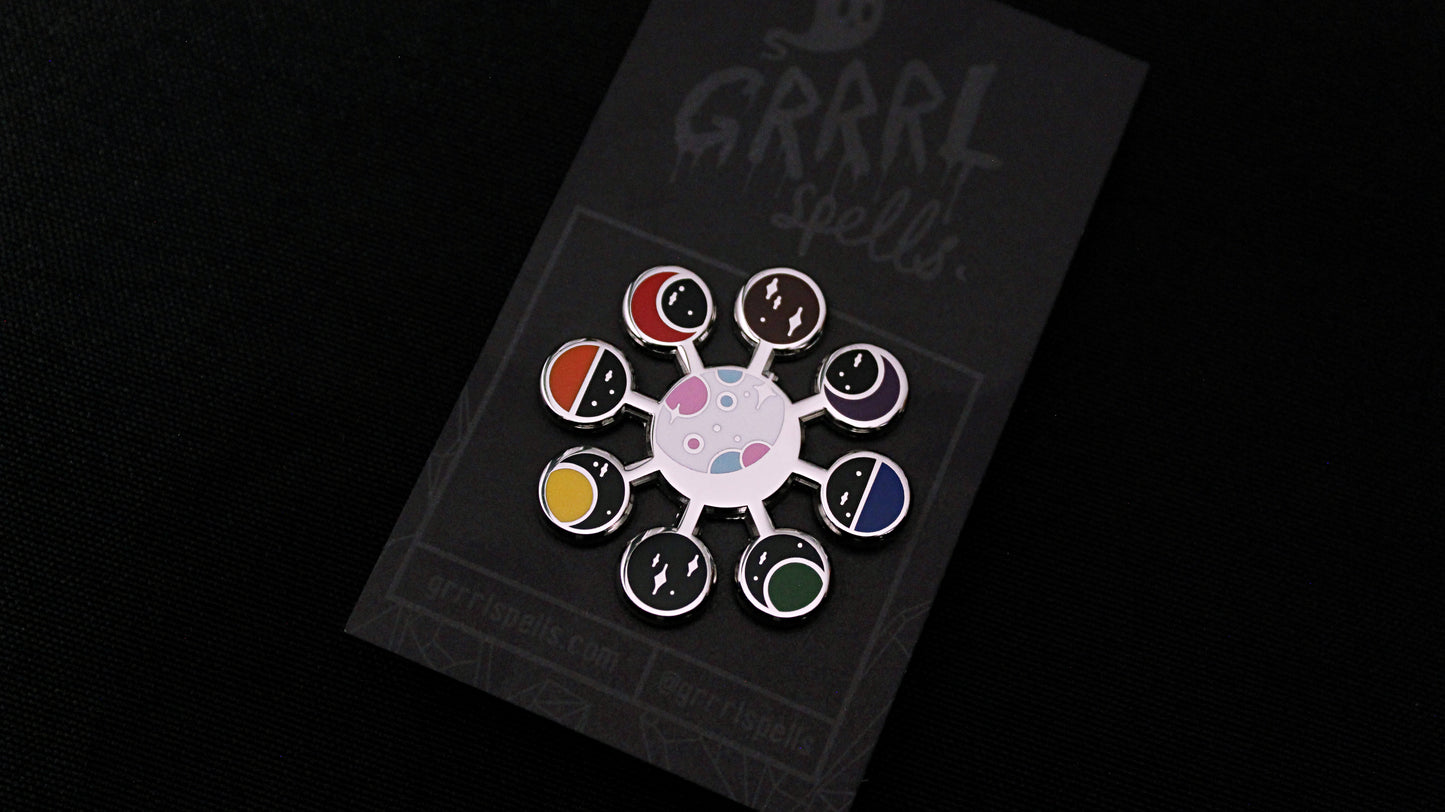 Pride Moon Pin
