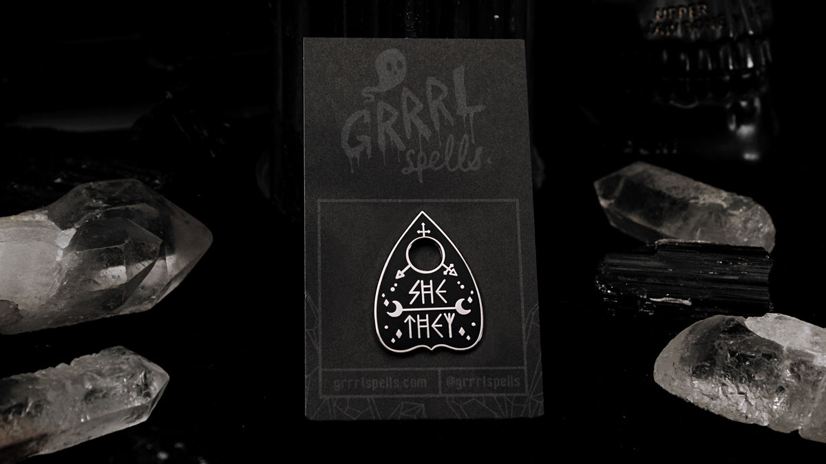 Planchette de pronom originale Badge