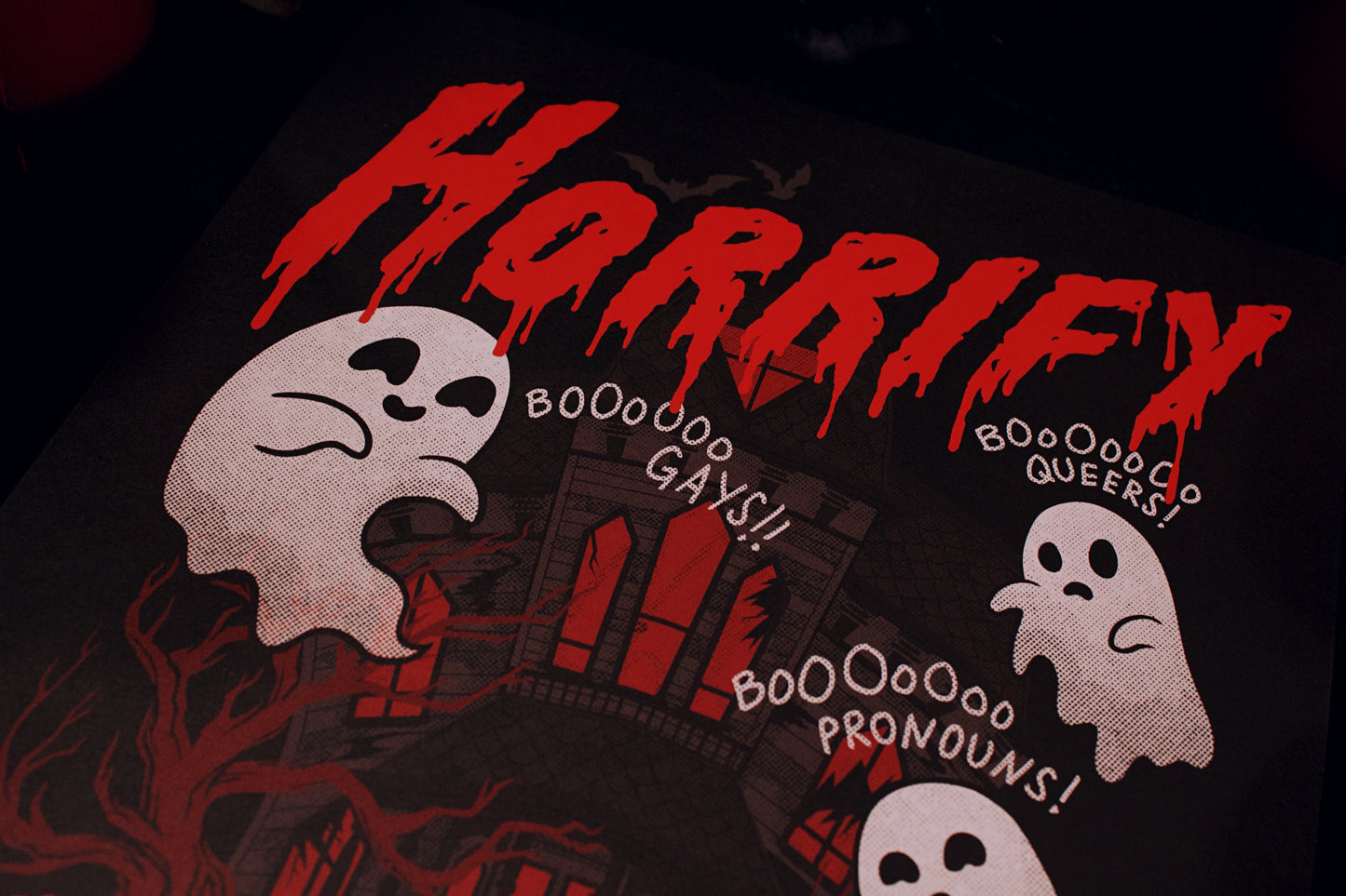 Horrify The Homophobes 9" x 12" Print