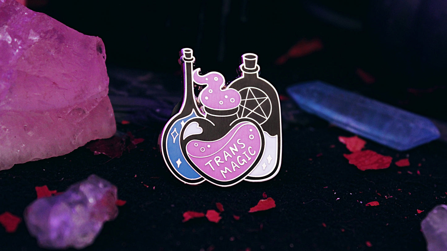 Trans Magic Pin