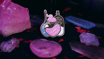 Trans Magic Pin