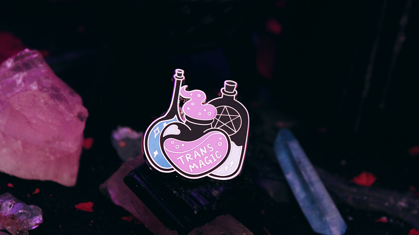 Trans Magic Pin