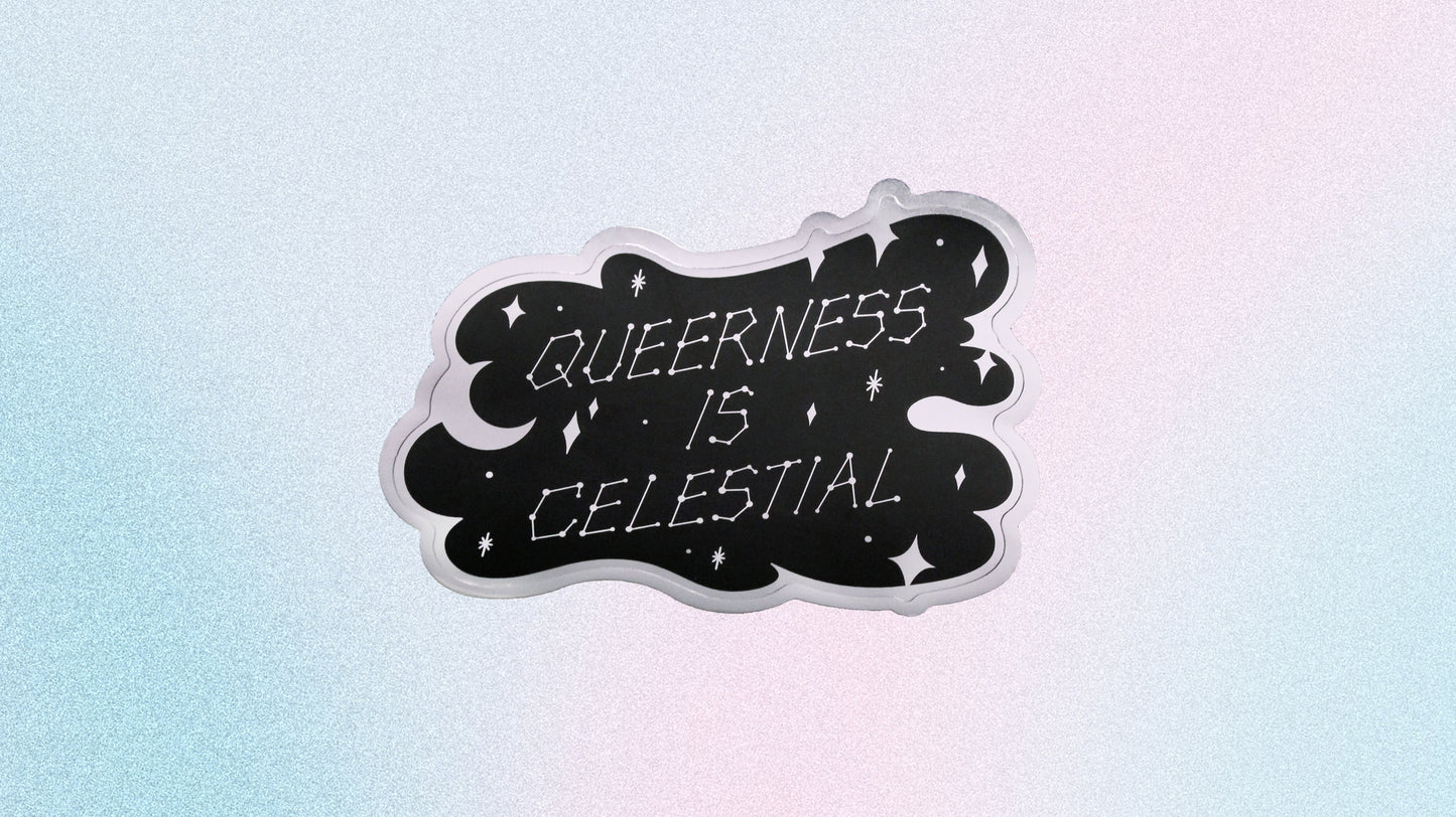 Queerness Is Celestial Sticker
