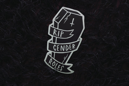 RIP Gender Roles Sticker