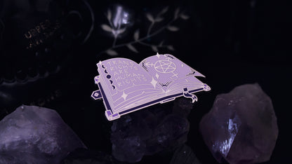 Trans Rights Grimoire Pin