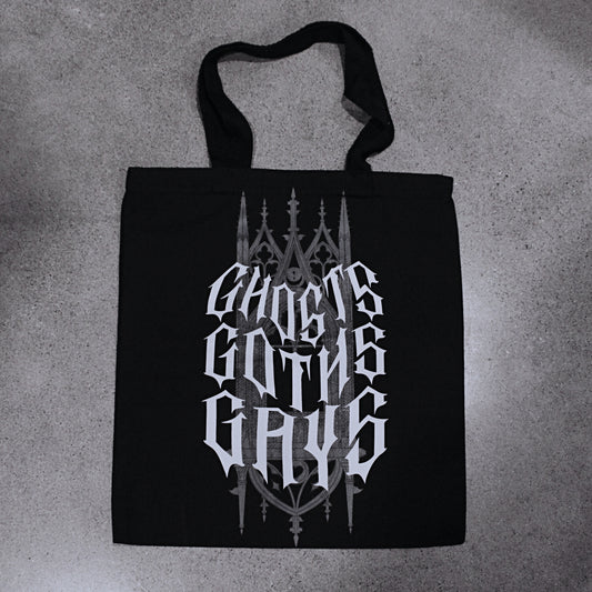 Ghosts Goths Gays Tote Bag