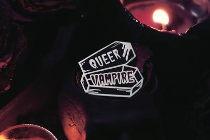 Queer Vampire Pin