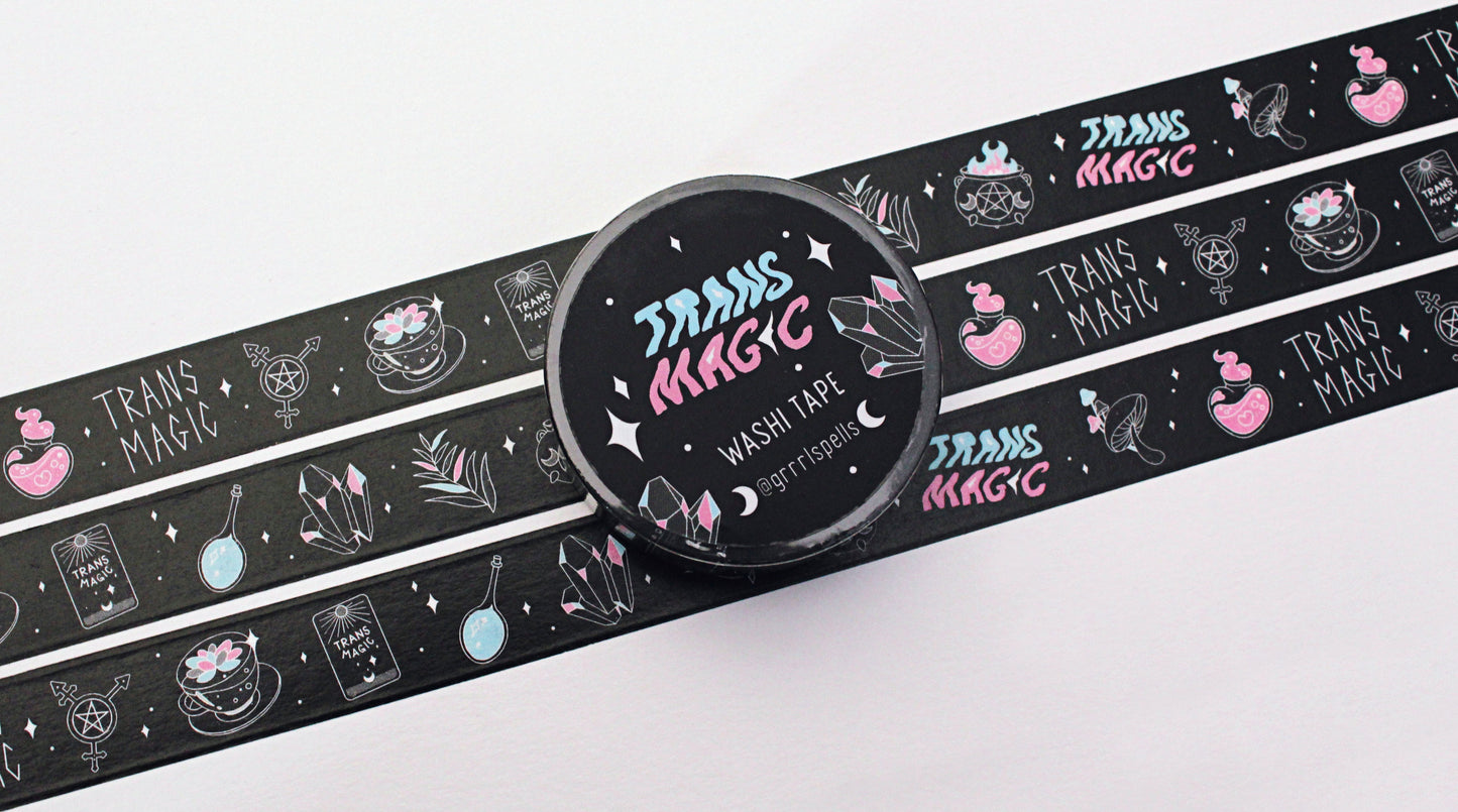 Trans Magic Washi Tape