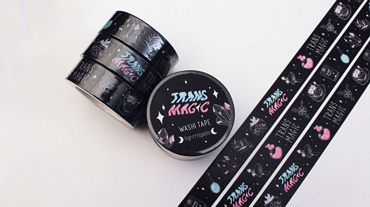 Trans Magic Washi Tape