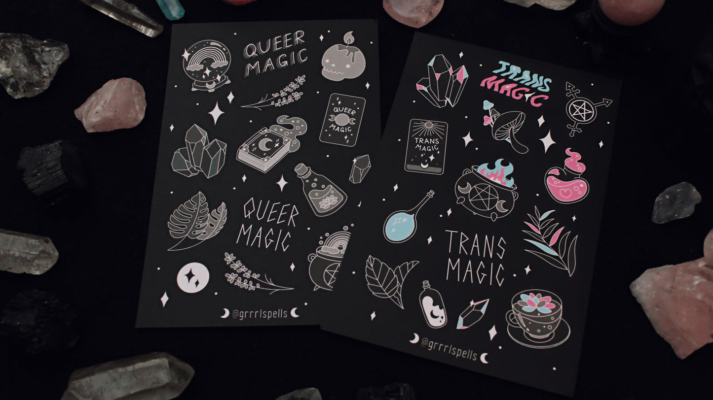 Queer Magic Sticker Sheet