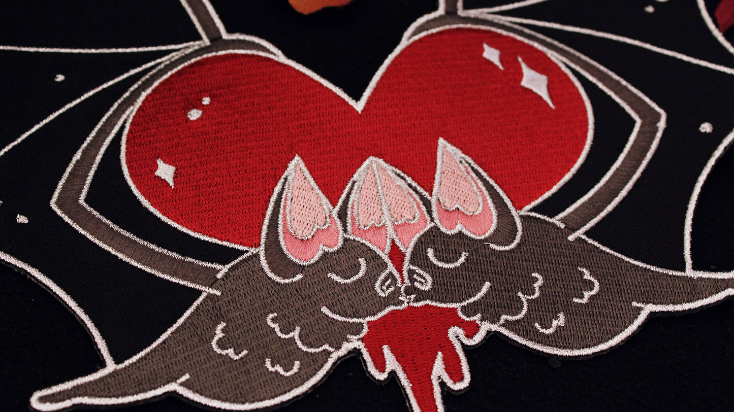 Vampire Bat Kiss Large Patch