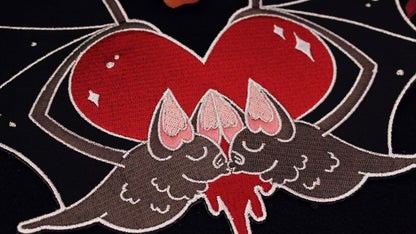 Vampire Bat Kiss Large Patch