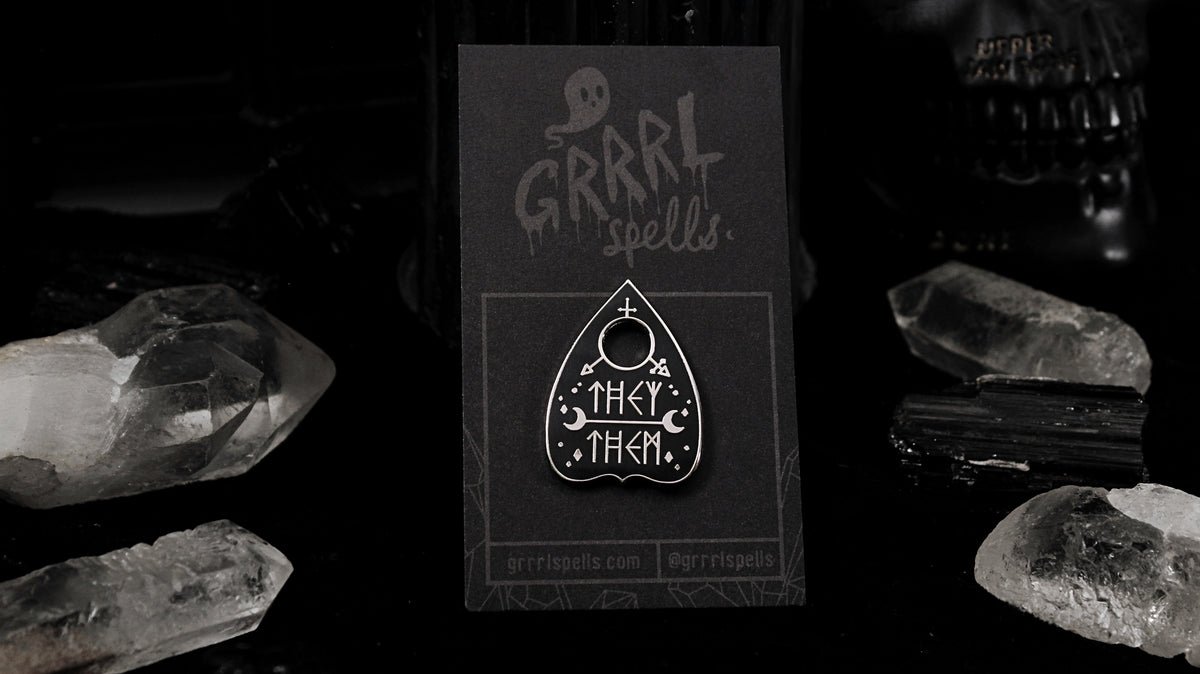 Planchette de pronom originale Badge