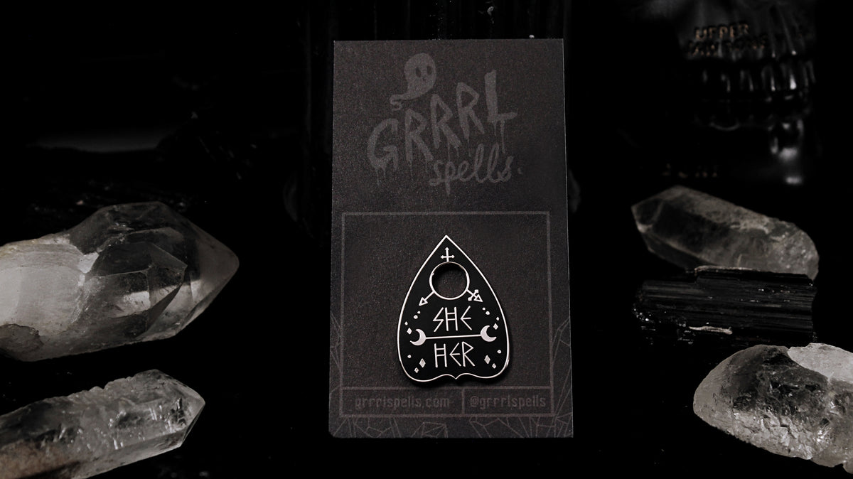 Planchette de pronom originale Badge