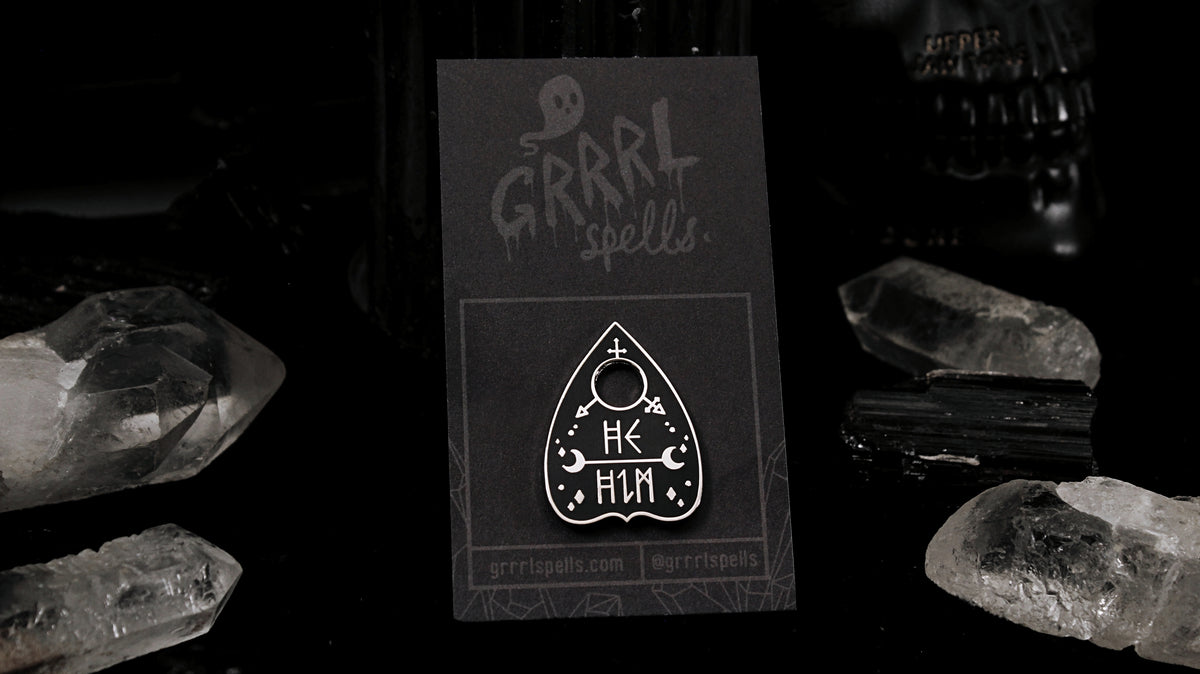 Planchette de pronom originale Badge
