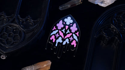 Bisexual Gothic Cathedral Window Sticker