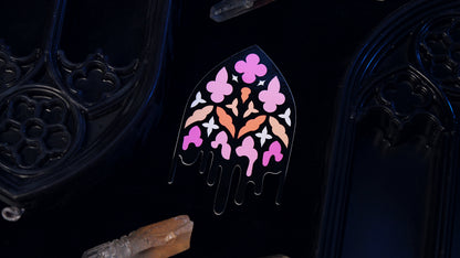 Lesbian Gothic Cathedral Window Sticker