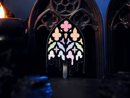 Queer Gothic Cathedral Window Sticker