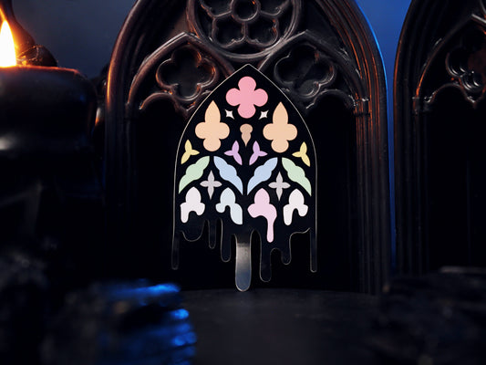 Queer Gothic Cathedral Window Sticker