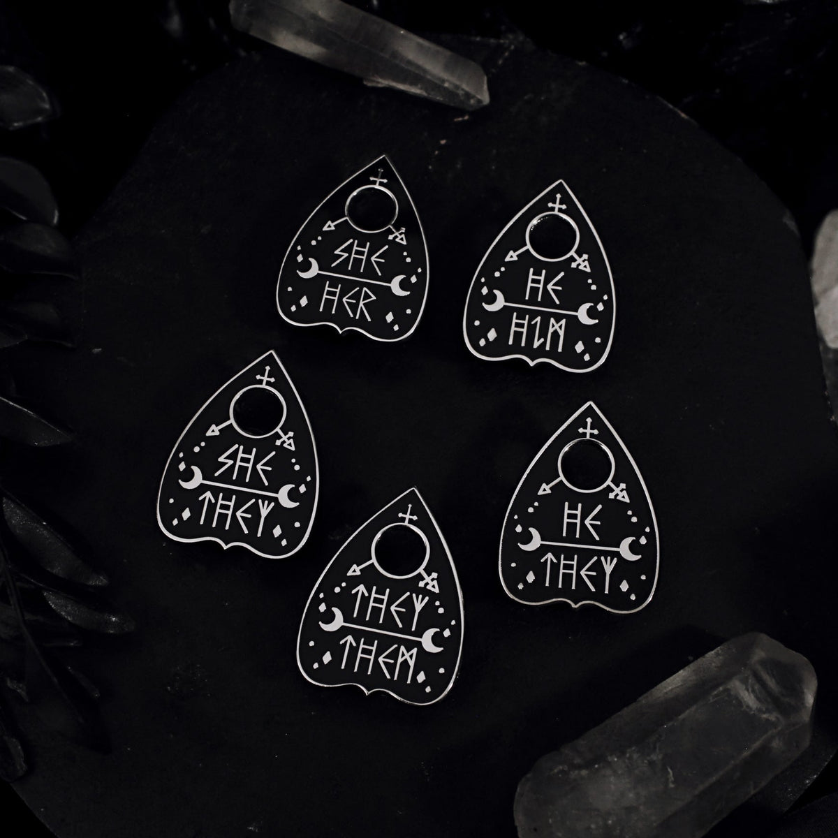 Planchette de pronom originale Badge