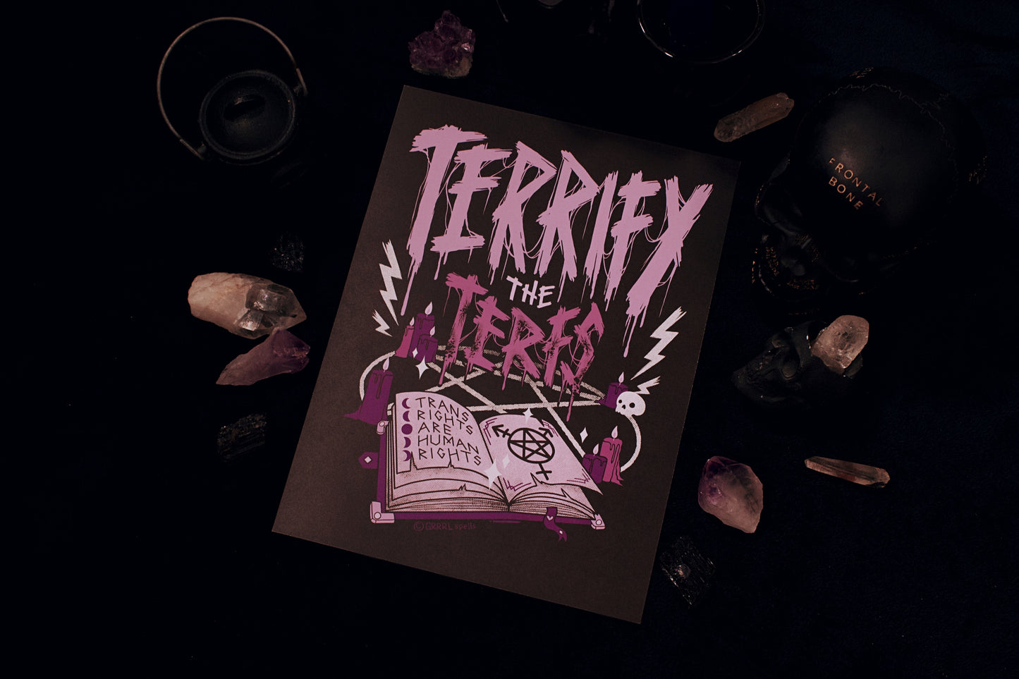 Terrify The Terfs 9" x 12" Print