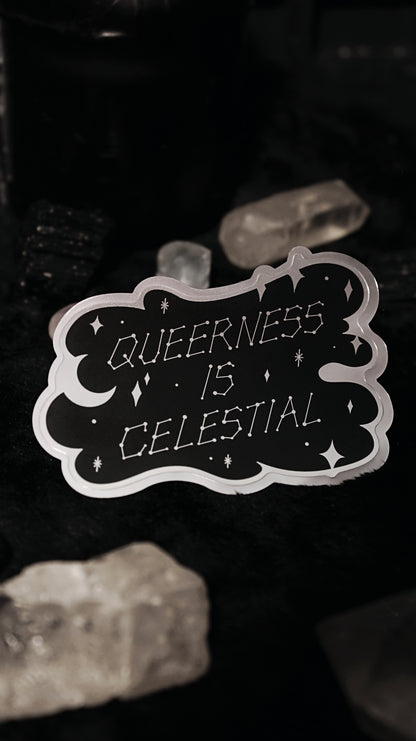 Queerness Is Celestial Sticker