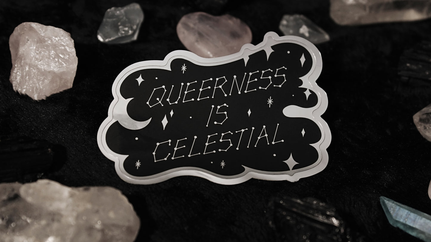 Queerness Is Celestial Sticker