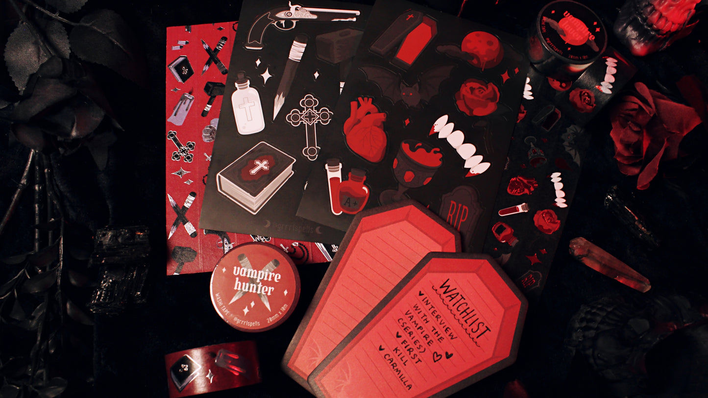 Vampire Lover Sticker Sheet