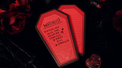 Vampire Coffin Sticky Notes