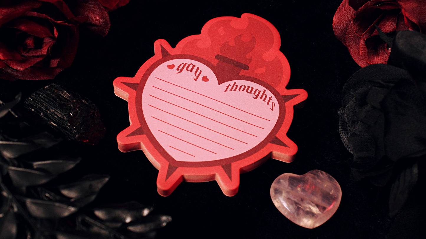 Gay Thoughts Sticky Notes