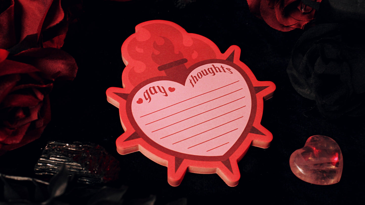 Gay Thoughts Sticky Notes