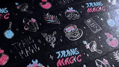 Trans Magic Washi Tape (Silver Foil)