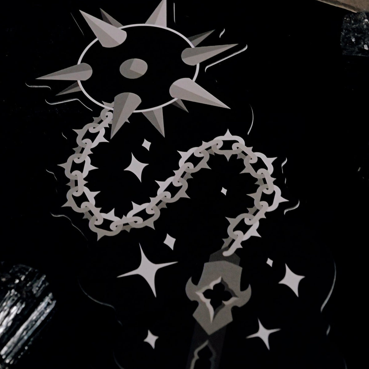 Gothic Flail Bookmark