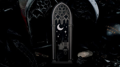 Night Castle Gothic Cathedral Arch Bookmark