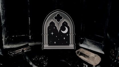 Gothic Cathedral Arch Sticker