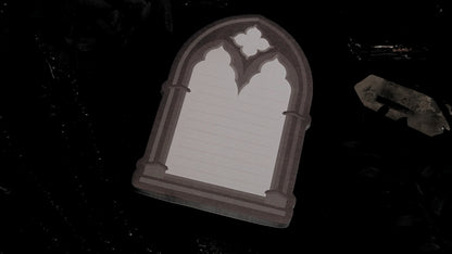 Gothic Cathedral Arch Sticky Notes