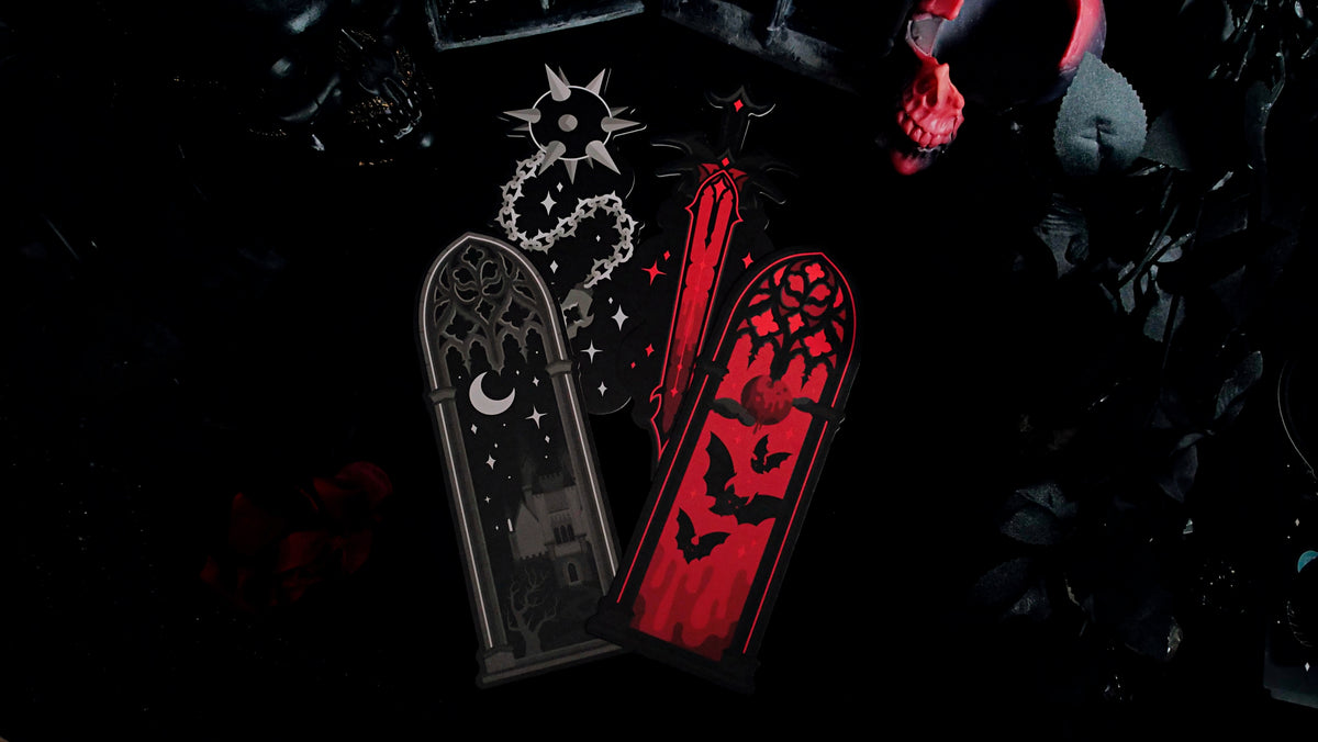 Night Castle Gothic Cathedral Arch Bookmark
