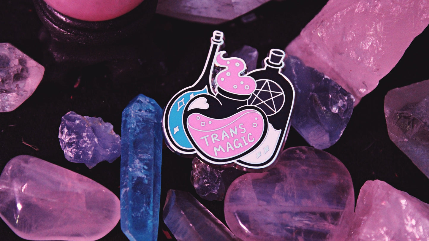 Trans Magic Pin