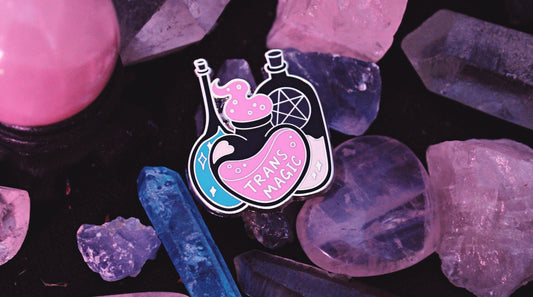 Trans Magic Pin