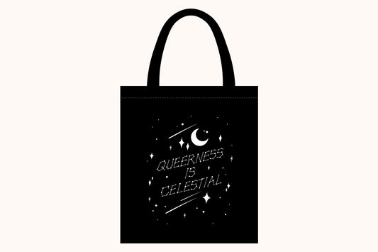 Queerness Is Celestial Tote Bag